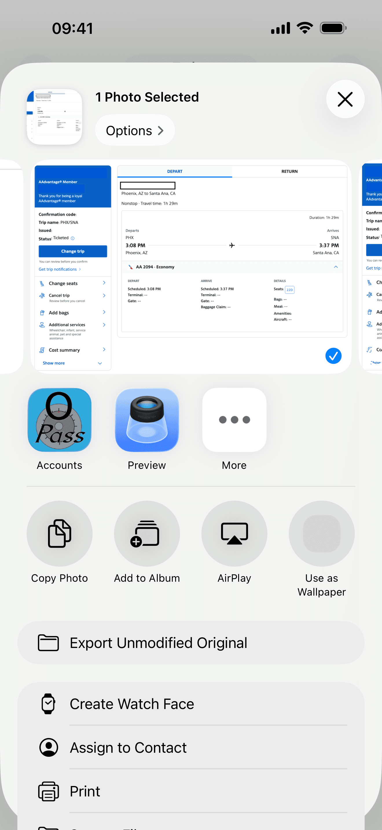 Importing a document from another app by using a share action